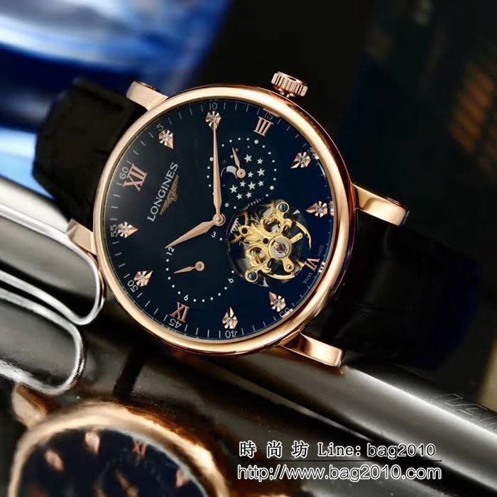 LONGINES浪琴 全自動機械 精品男士腕表 WSS0551